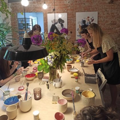 Warsztaty Ceramiczne<br>MOJE PIERWSZE SZKLIWIENIE