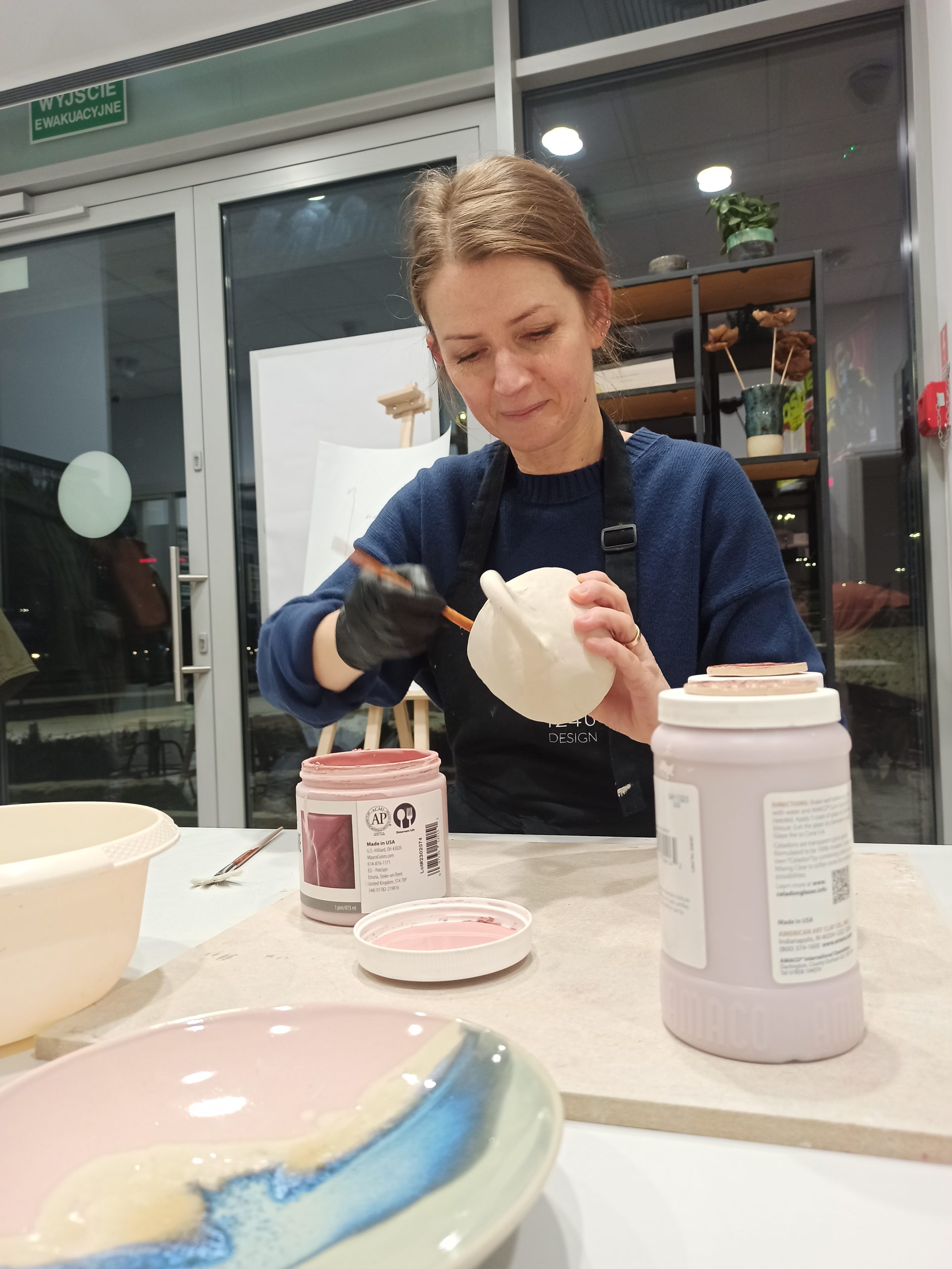 Warsztaty Ceramiczne . CERAMICZNY UPGRADE. Szkliwa Płynne Amaco, Spectrum i Mayco - obrazek 2