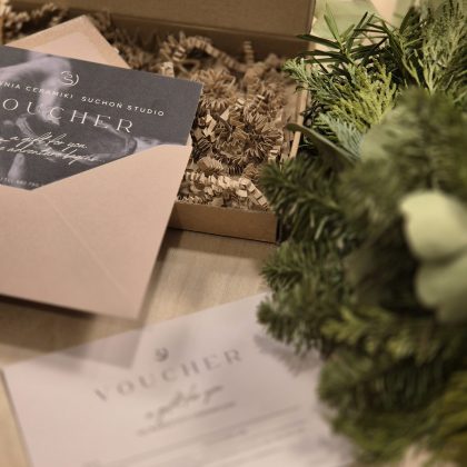VOUCHER na warsztaty ceramiczne wersja premium w formie paierowej